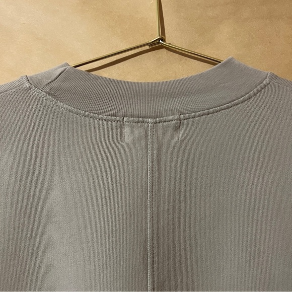 Cotton Citizen | Milan Crew Sweatshirt Cropped Mock Neck Cotton Terry Size S - Picture 8 of 11
